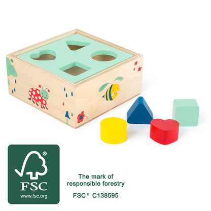 Cubo Educativo in Legno small foot - Linea "Move it!"